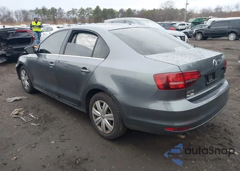 2017 Volkswagen Jetta 1.4T S из США, поврежденный, VIN 3VW2B7AJ4HM401012